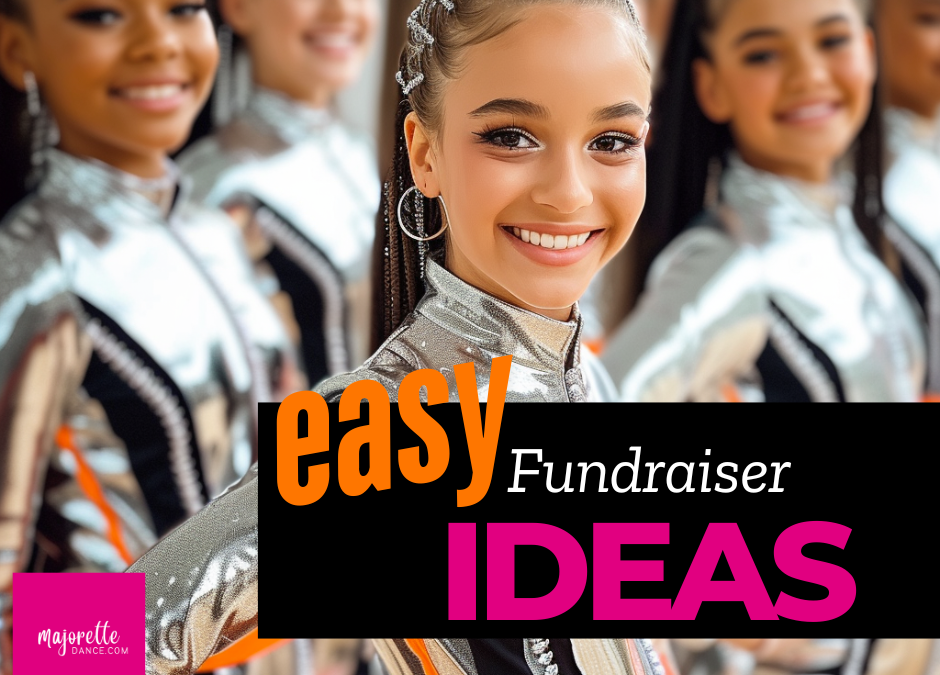 a smiling dance team easy fundraiser ideas