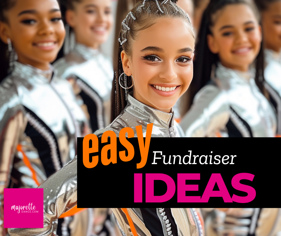 a smiling dance team easy fundraiser ideas