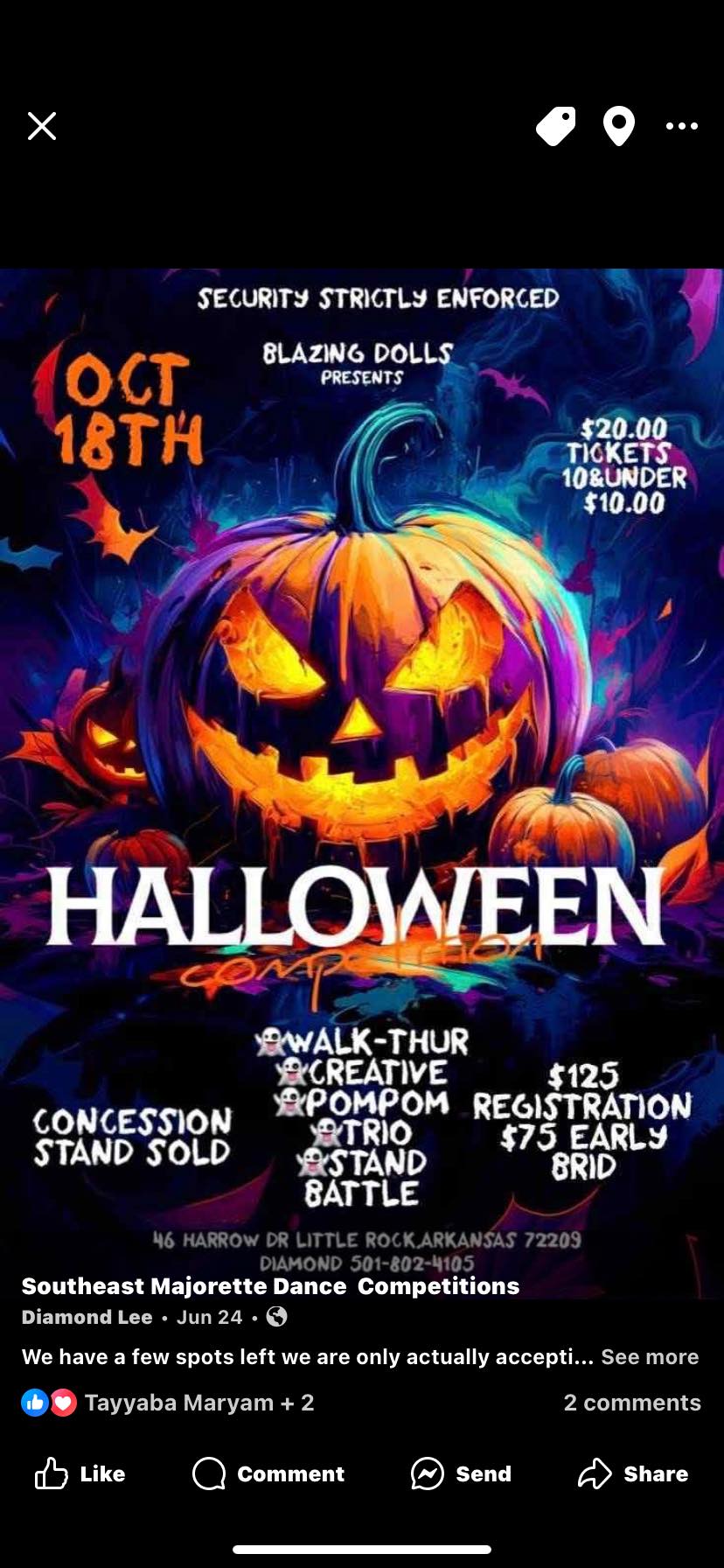 blazin dolls halloween competition