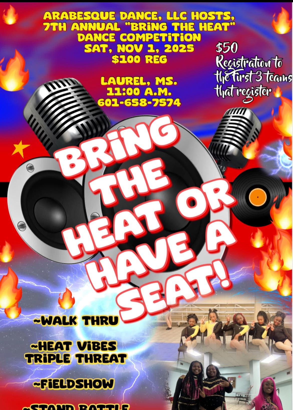Bring the Heat or Have a Seat