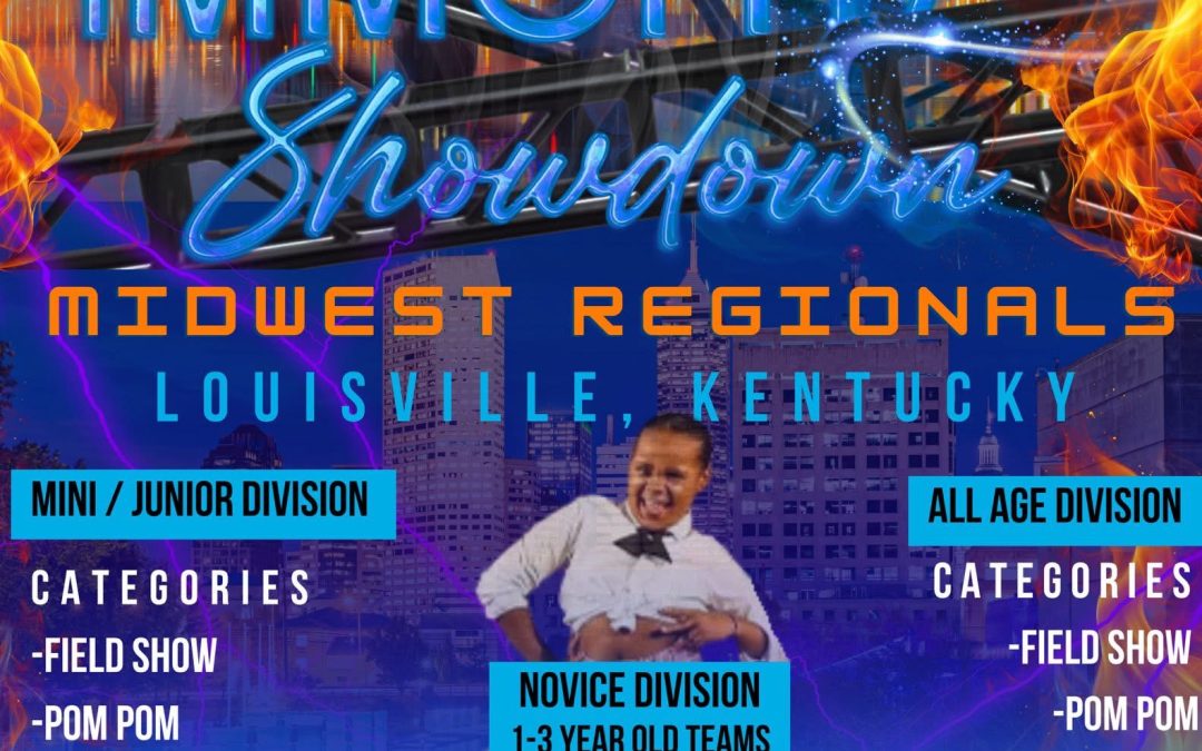 immortal showdown midwest regionals majorette dance competition flyer