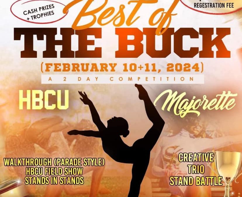 Best of the buck competition flyer