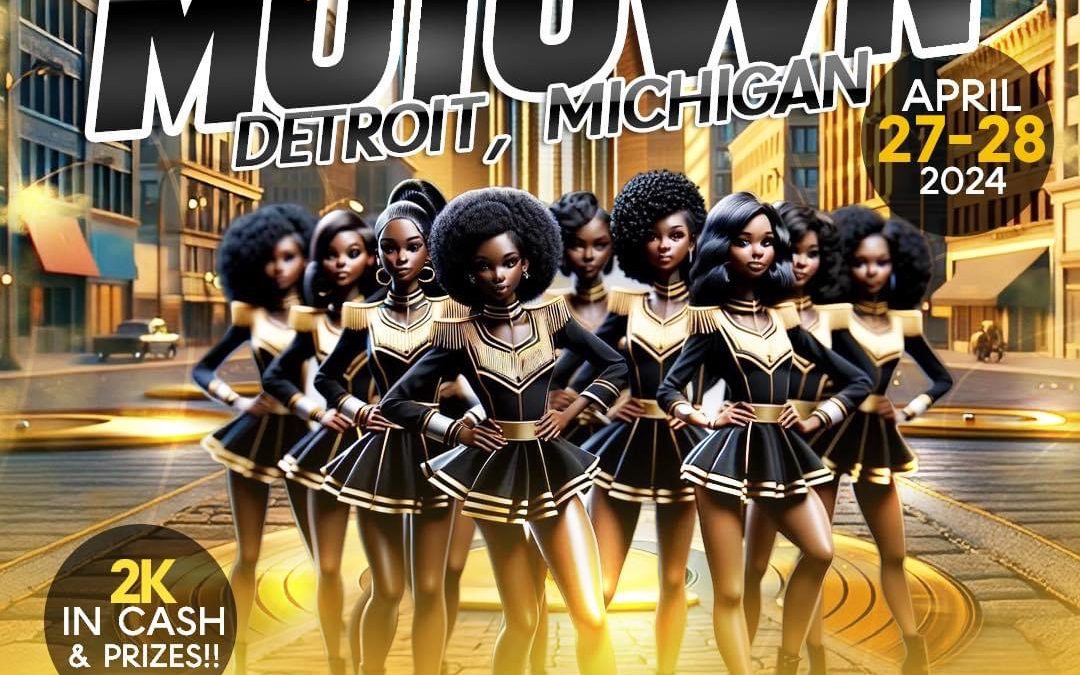 Live in Motown majorette Dance compeition