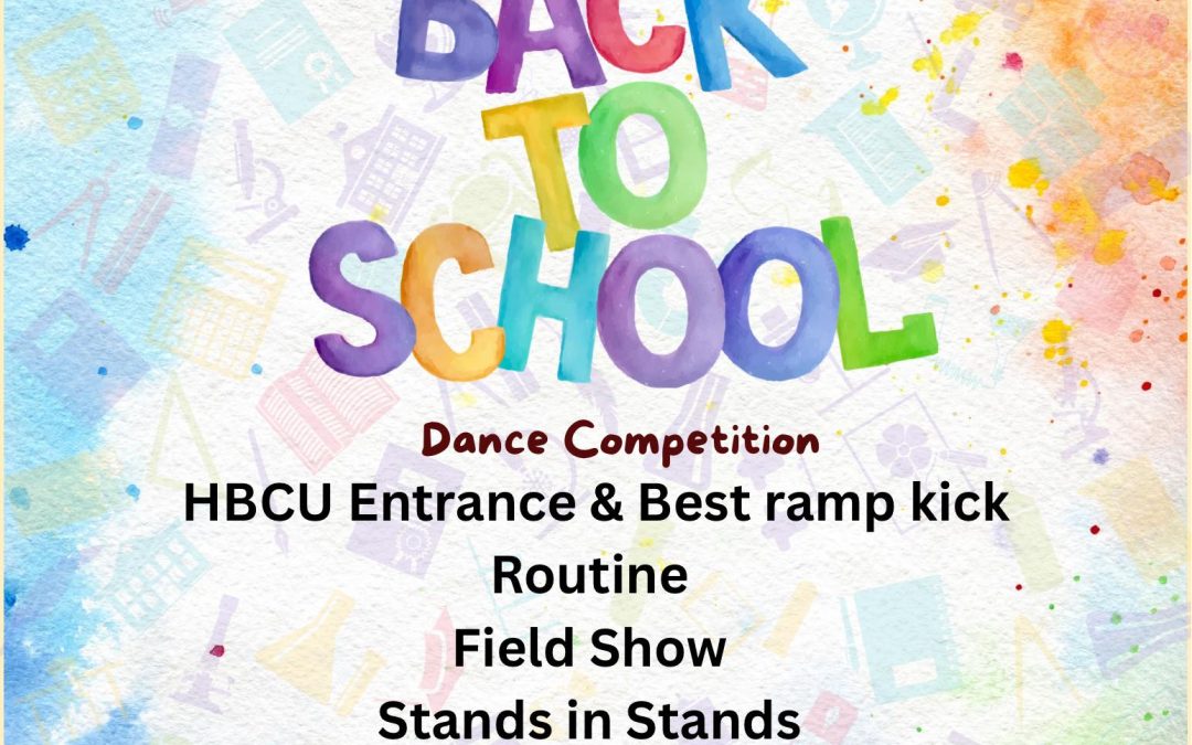 back to school dance competition flyer