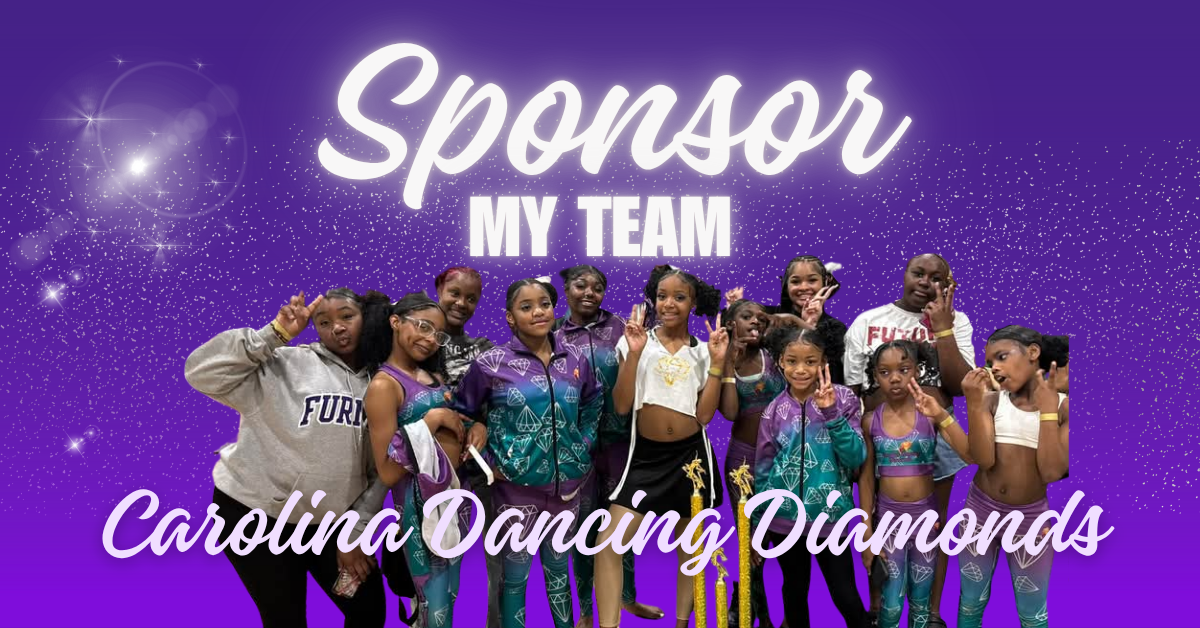 carolina dancing diamonds sponsor my team